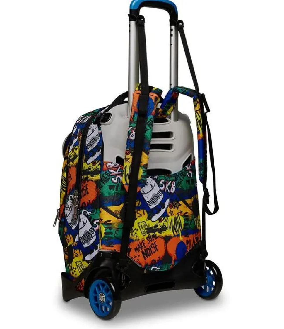 Trolley scuola SJ Jack 2 ruote Critty Boy