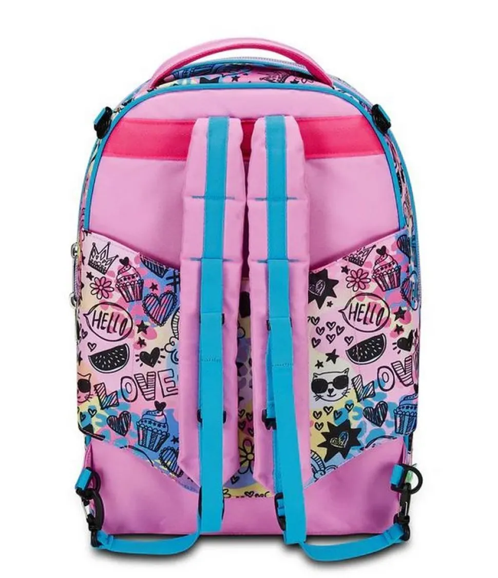 Trolley scuola SJ Jack 3 ruote Colorjam