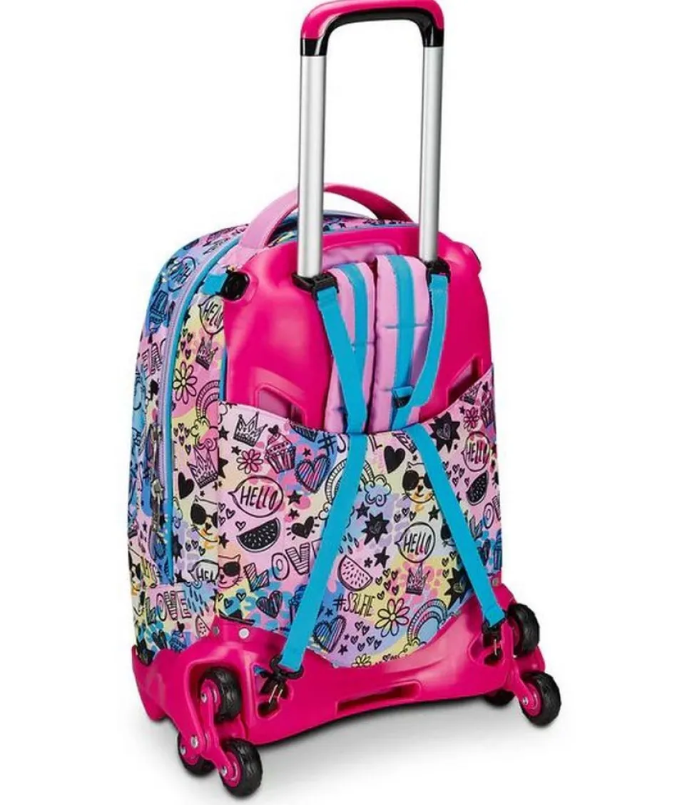 Trolley scuola SJ Jack 3 ruote Colorjam