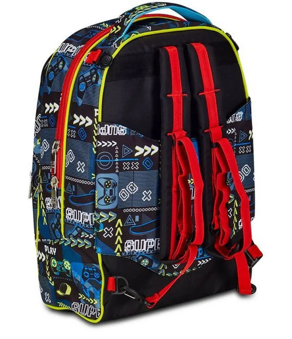 Trolley scuola SJ Jack 3 ruote Funnygoal