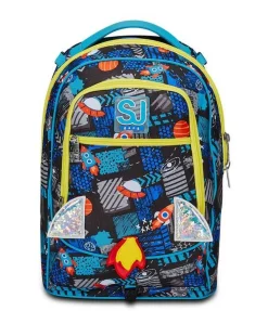 Trolley scuola SJ Jack 2 ruote Go to Space