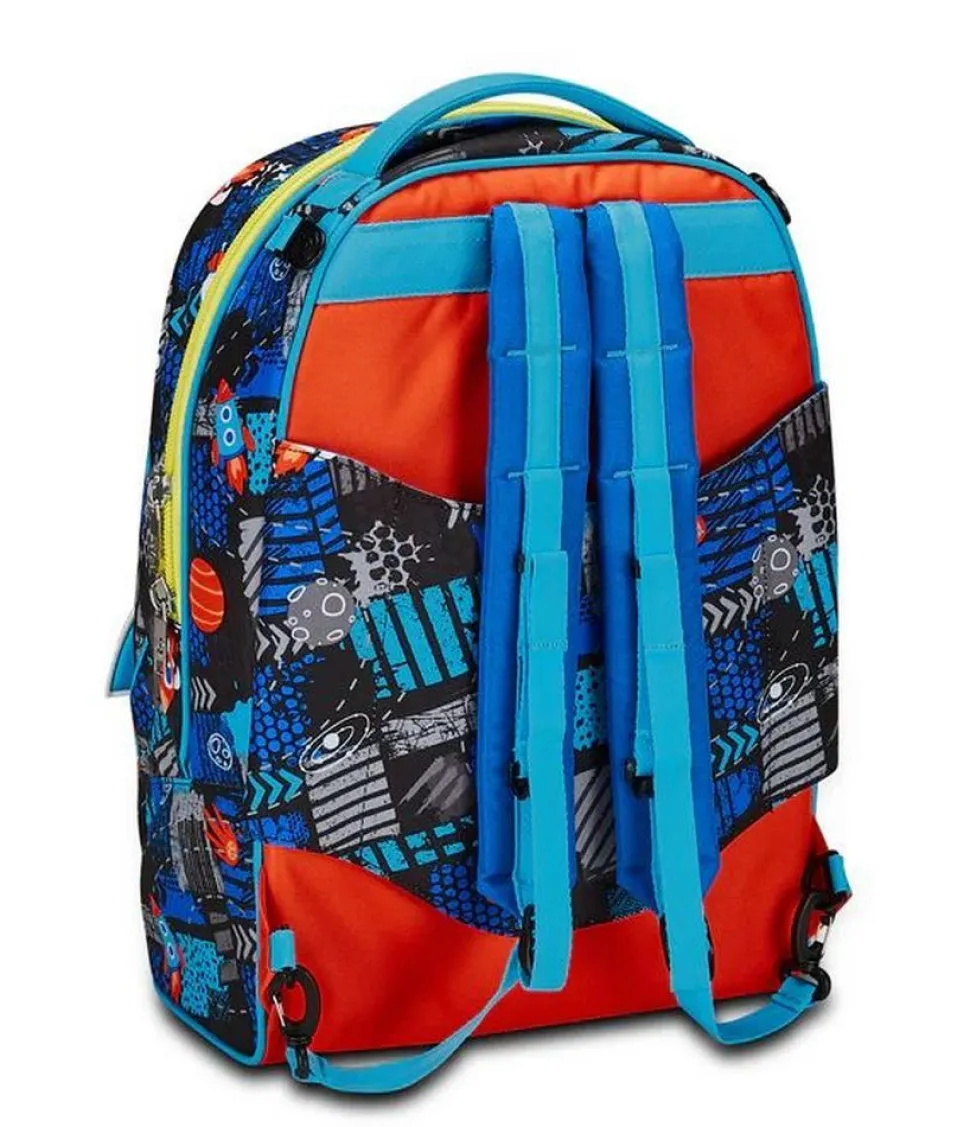 Trolley scuola SJ Jack 2 ruote Go to Space