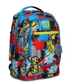 Trolley scuola SJ Jack 3 ruote Glitzled Boy