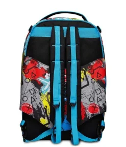 Trolley scuola SJ Jack 3 ruote Glitzled Boy