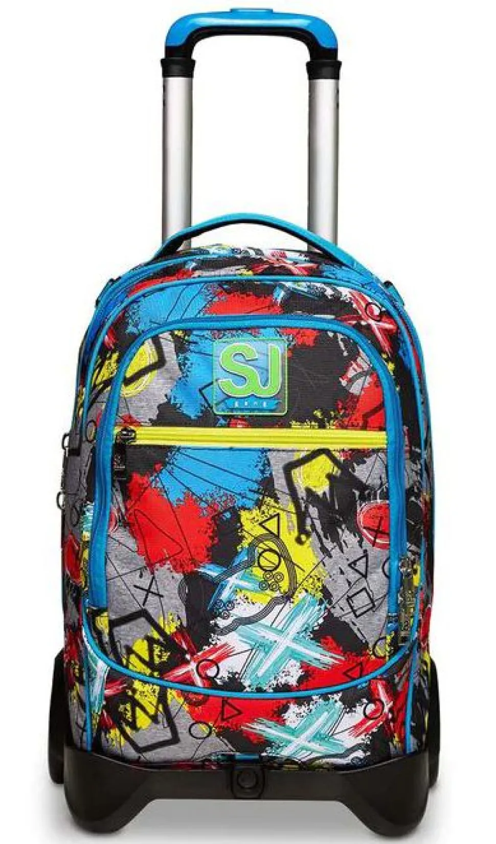 Trolley scuola SJ Jack 2 ruote Glitzled Boy