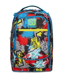 Trolley scuola SJ Jack 2 ruote Glitzled Boy