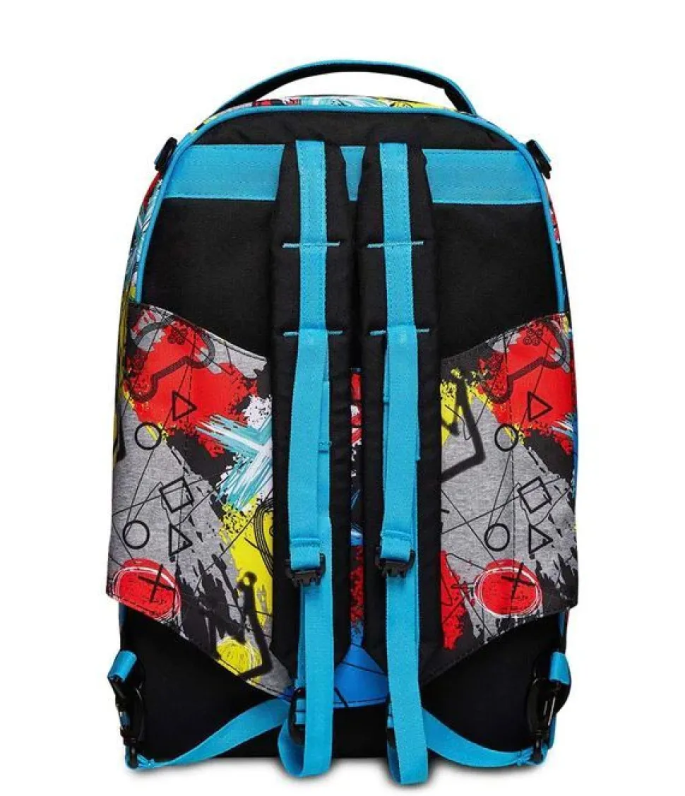 Trolley scuola SJ Jack 2 ruote Glitzled Boy