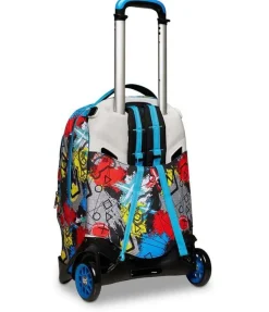 Trolley scuola SJ Jack 2 ruote Glitzled Boy