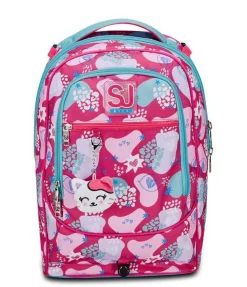Trolley scuola SJ Jack 2 ruote Pinkfur