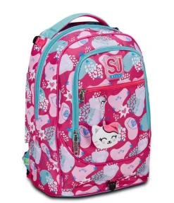 Trolley scuola SJ Jack 2 ruote Pinkfur