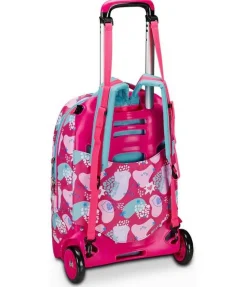 Trolley scuola SJ Jack 2 ruote Pinkfur