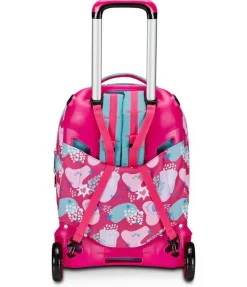 Trolley scuola SJ Jack 2 ruote Pinkfur