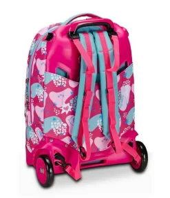 Trolley scuola SJ Jack 2 ruote Pinkfur
