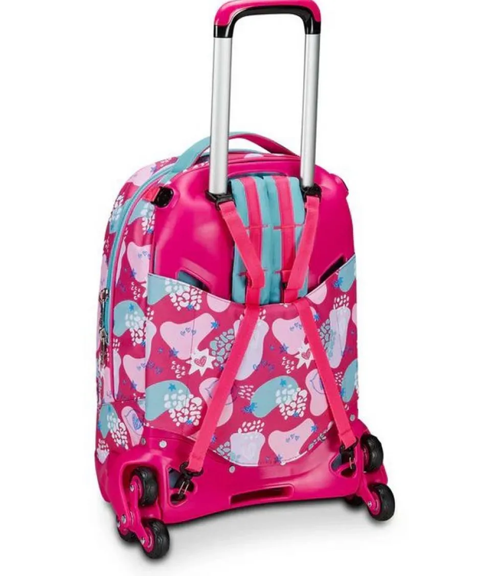 Trolley scuola SJ Jack 3 ruote Pinkfur