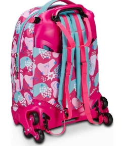 Trolley scuola SJ Jack 3 ruote Pinkfur