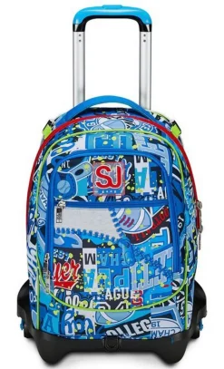 Trolley scuola SJ Jack 3 ruote Realbasket