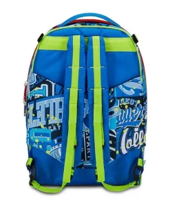 Trolley scuola SJ Jack 3 ruote Realbasket