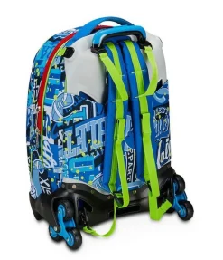 Trolley scuola SJ Jack 3 ruote Realbasket