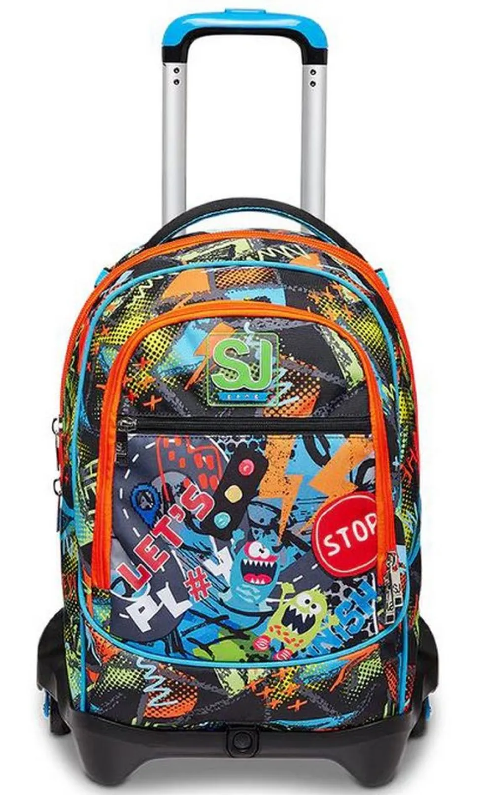 Trolley scuola SJ Jack 3 ruote Rushpack