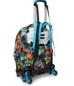 Trolley scuola SJ Jack 3 ruote Rushpack