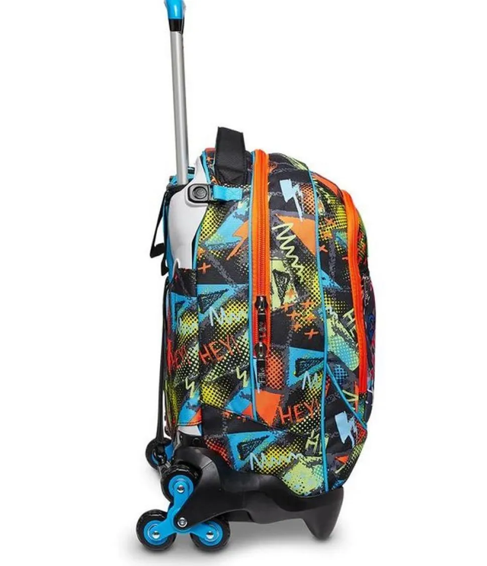 Trolley scuola SJ Jack 3 ruote Rushpack