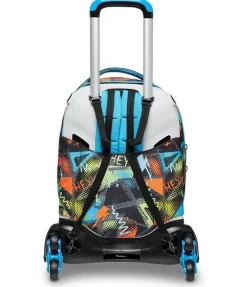 Trolley scuola SJ Jack 3 ruote Rushpack
