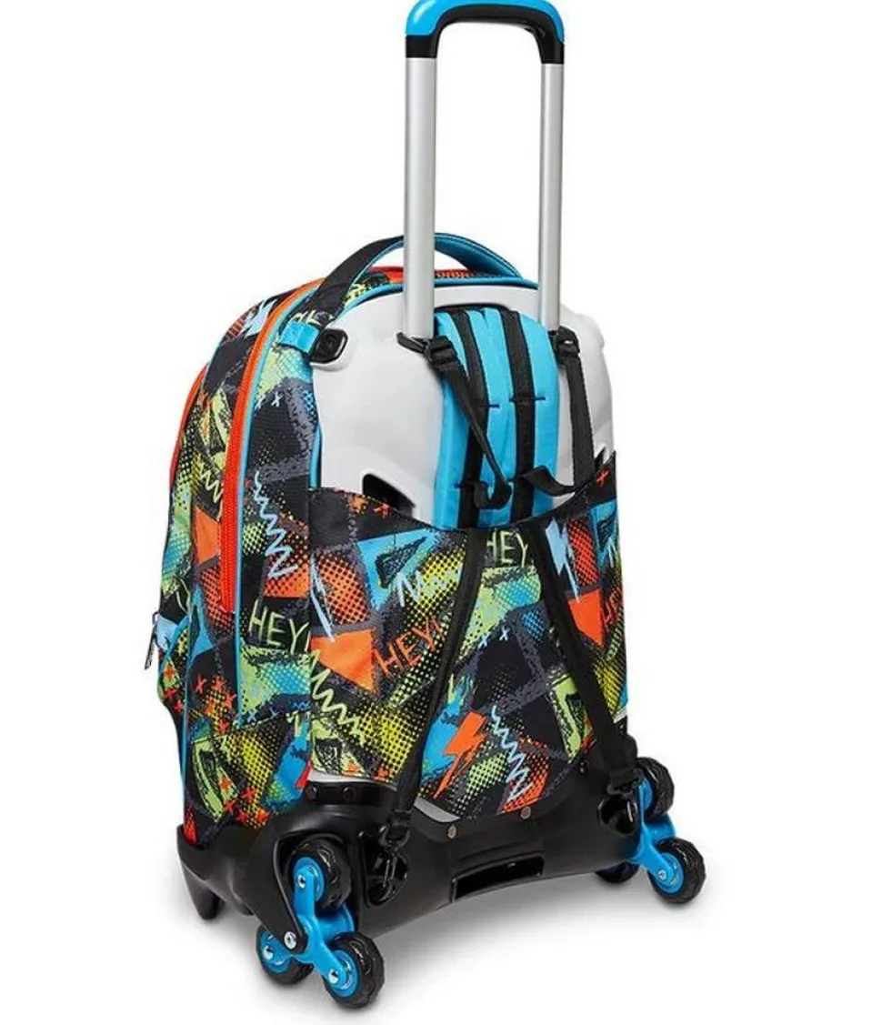 Trolley scuola SJ Jack 3 ruote Rushpack