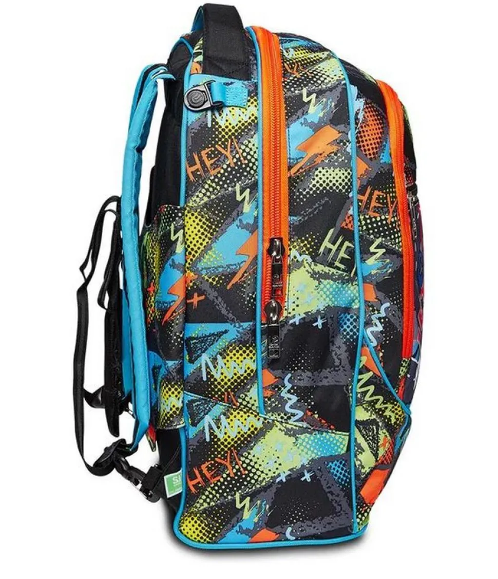 Trolley scuola SJ Jack 3 ruote Rushpack