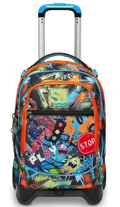 Trolley scuola SJ Jack 2 ruote Rushpack