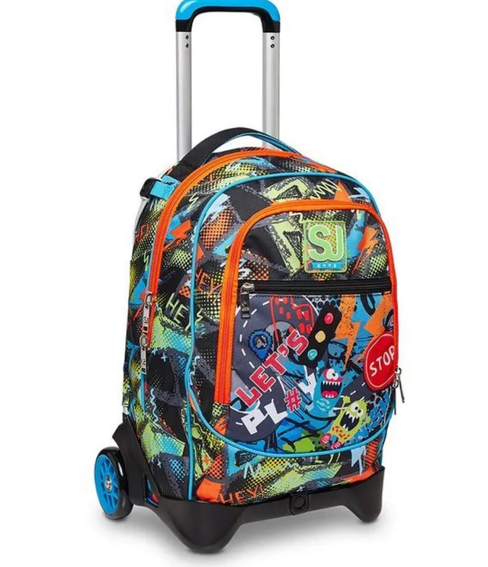 Trolley scuola SJ Jack 2 ruote Rushpack
