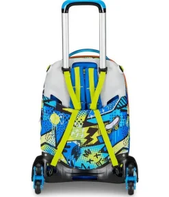 Trolley scuola SJ Jack 3 ruote Sphere Full Boy