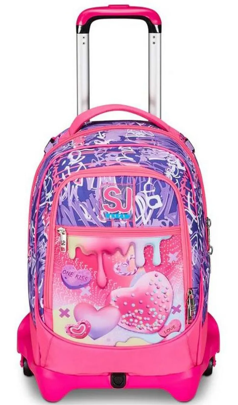 Trolley scuola SJ Jack 3 ruote Sphere Full Girl