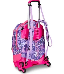 Trolley scuola SJ Jack 3 ruote Sphere Full Girl
