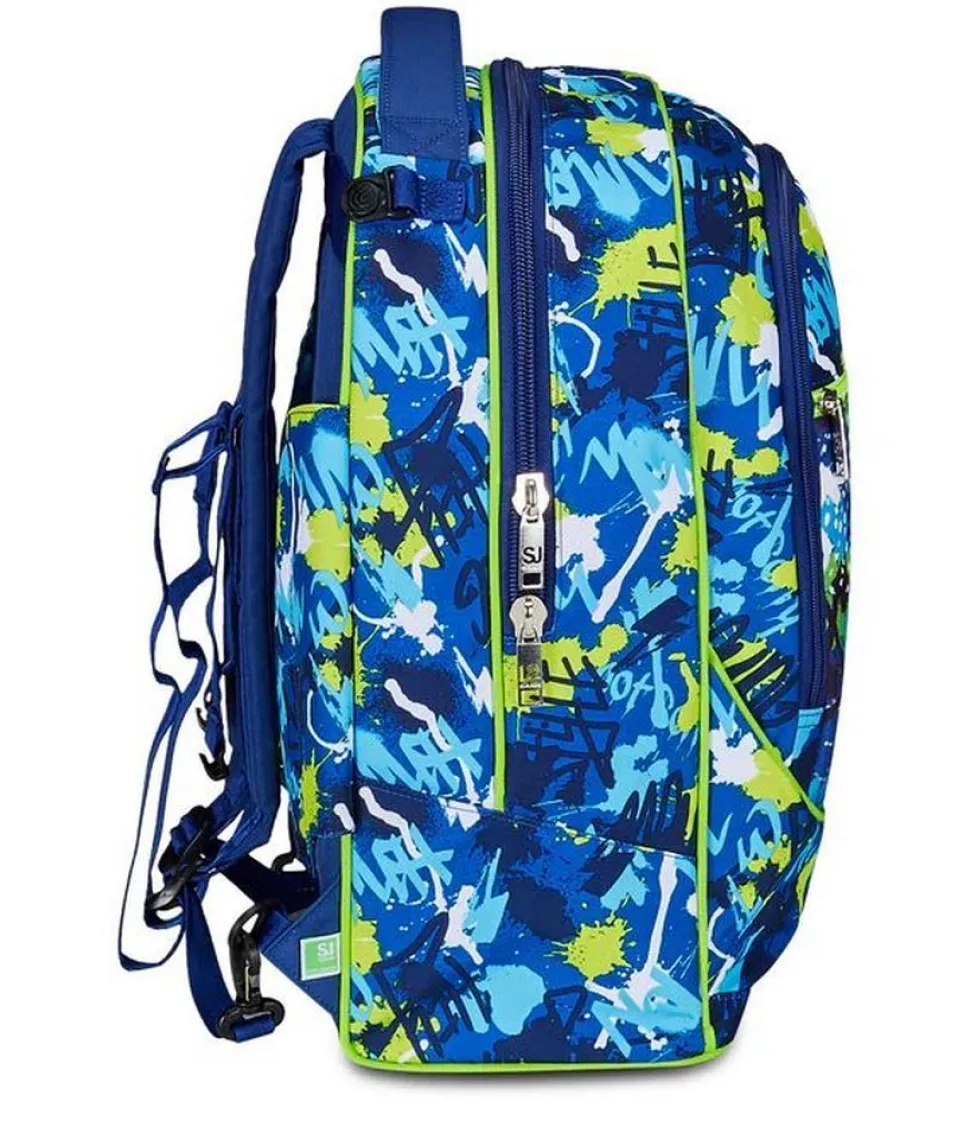 Trolley scuola SJ Jack 3 ruote Sharkstory