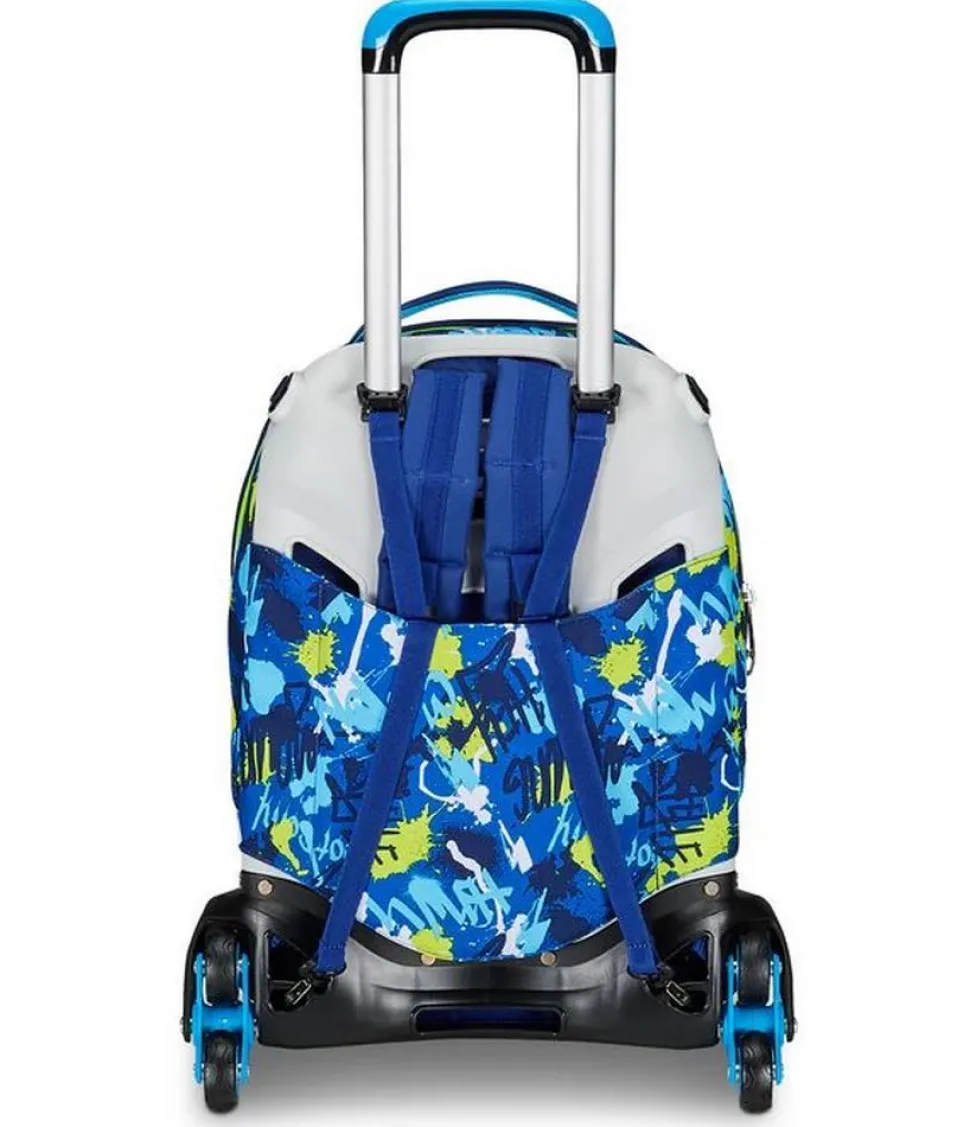 Trolley scuola SJ Jack 3 ruote Sharkstory
