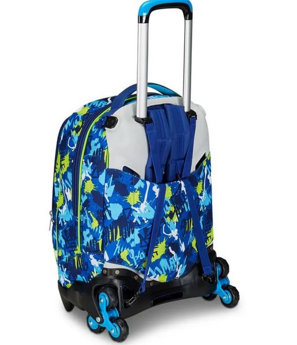 Trolley scuola SJ Jack 3 ruote Sharkstory