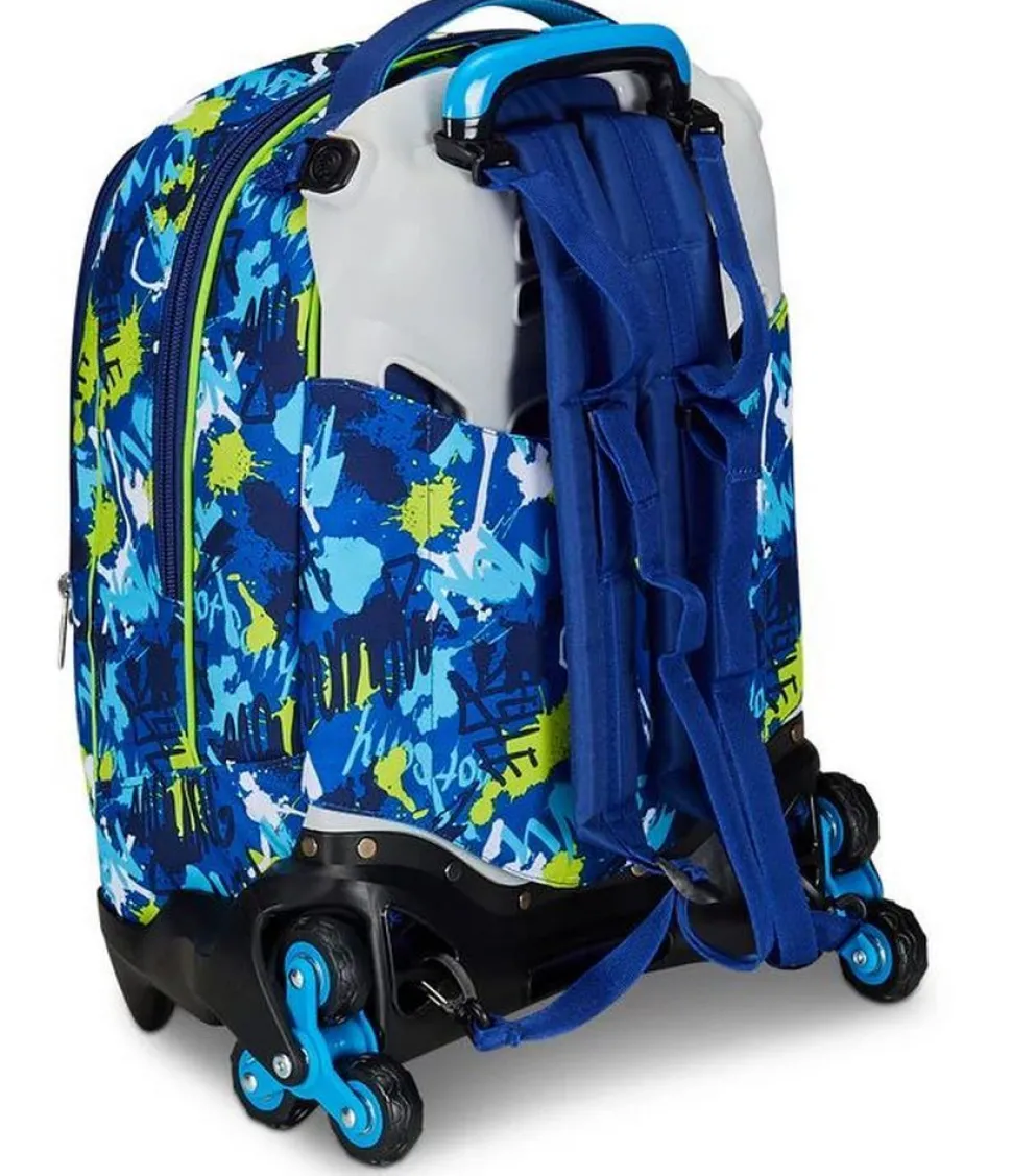 Trolley scuola SJ Jack 3 ruote Sharkstory