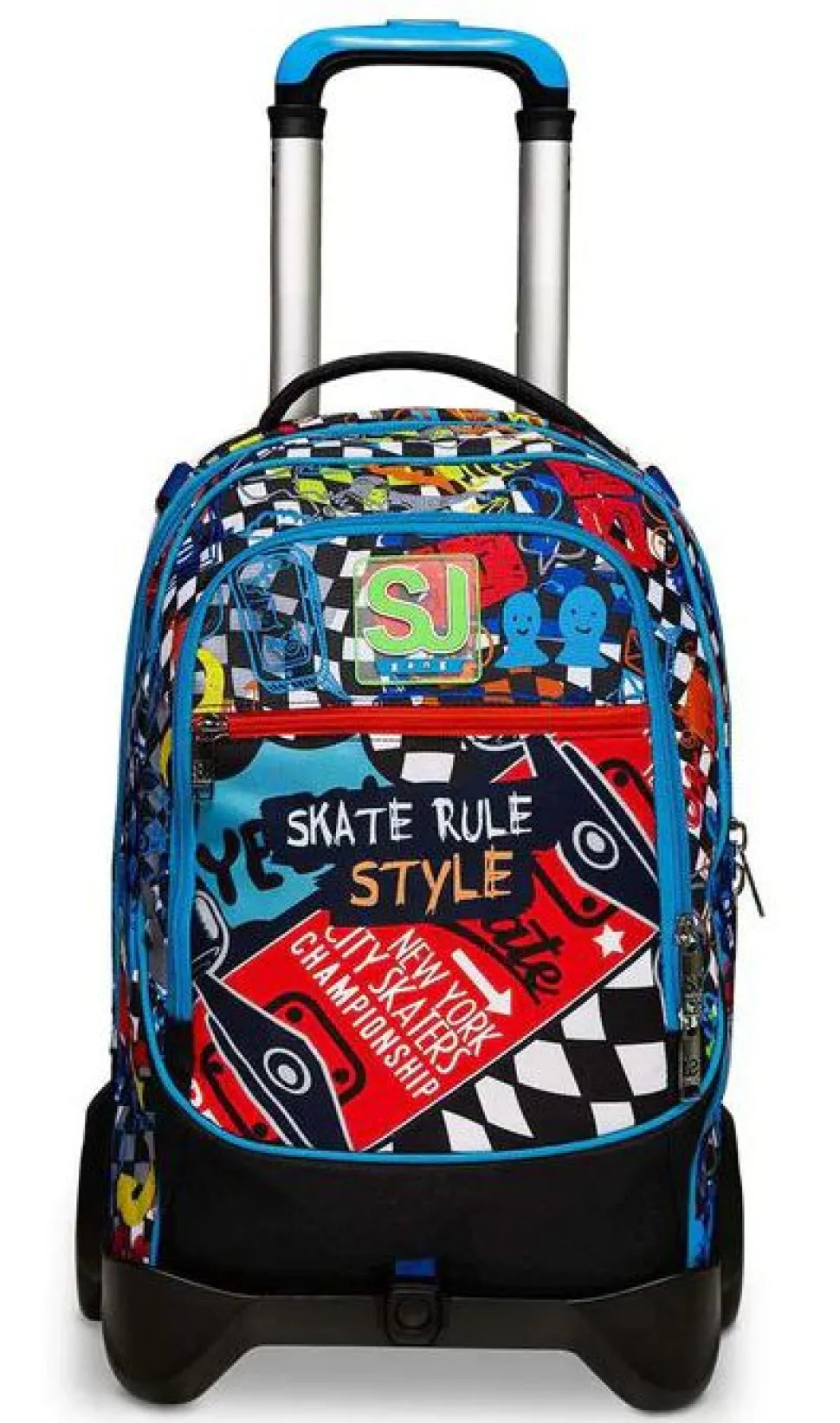 Trolley scuola SJ Jack 2 ruote Trickflip Boy