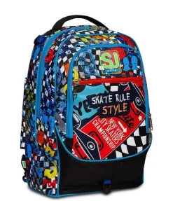 Trolley scuola SJ Jack 2 ruote Trickflip Boy