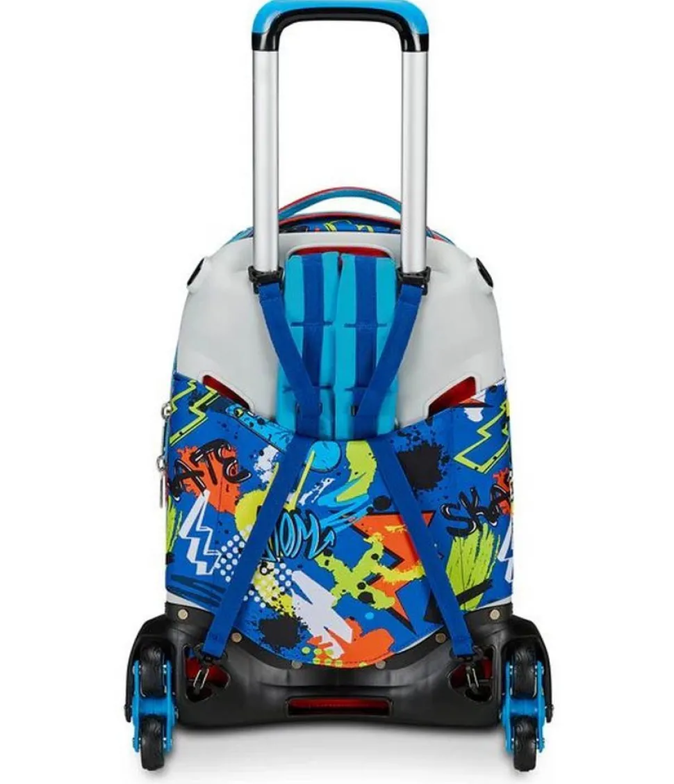 Trolley scuola SJ Jack 3 ruote Trickyled