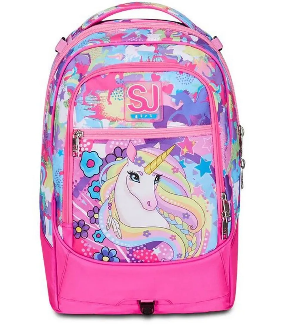 Trolley scuola SJ Jack 3 ruote Unibraid