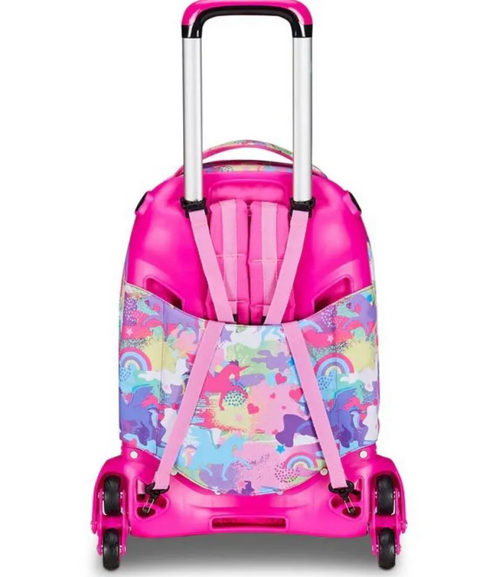 Trolley scuola SJ Jack 3 ruote Unibraid