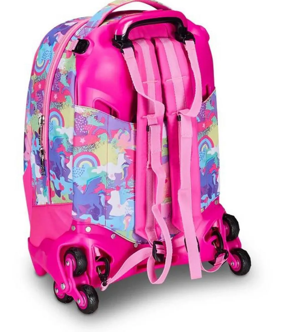 Trolley scuola SJ Jack 3 ruote Unibraid