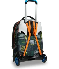 Trolley scuola SJ Jack 2WD Sea Pirate Boy