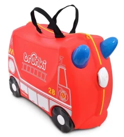 Valigia per bambini cavalcabile Trunki Frank Fire Truck