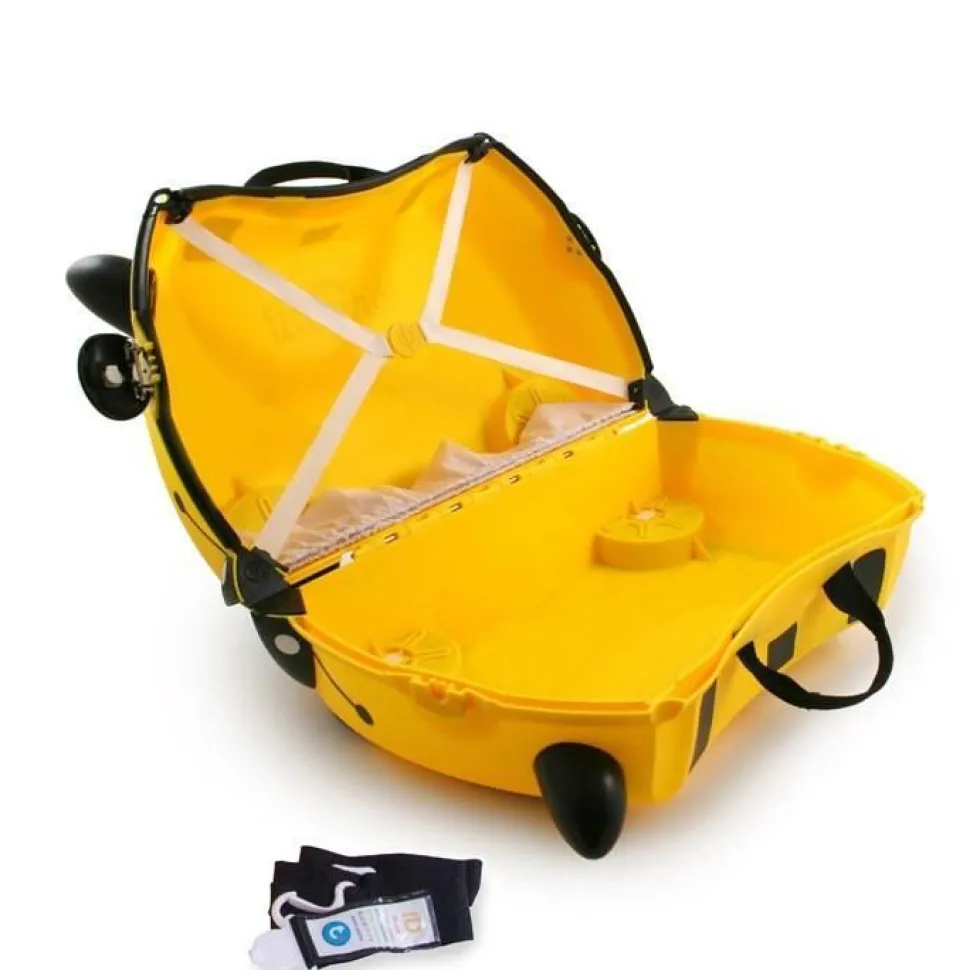 Valigia per bambini cavalcabile Trunki Bernard Bee