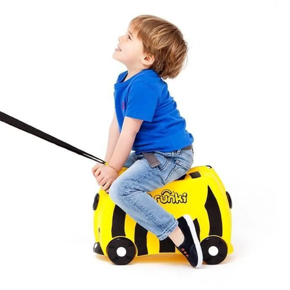 Valigia per bambini cavalcabile Trunki Bernard Bee