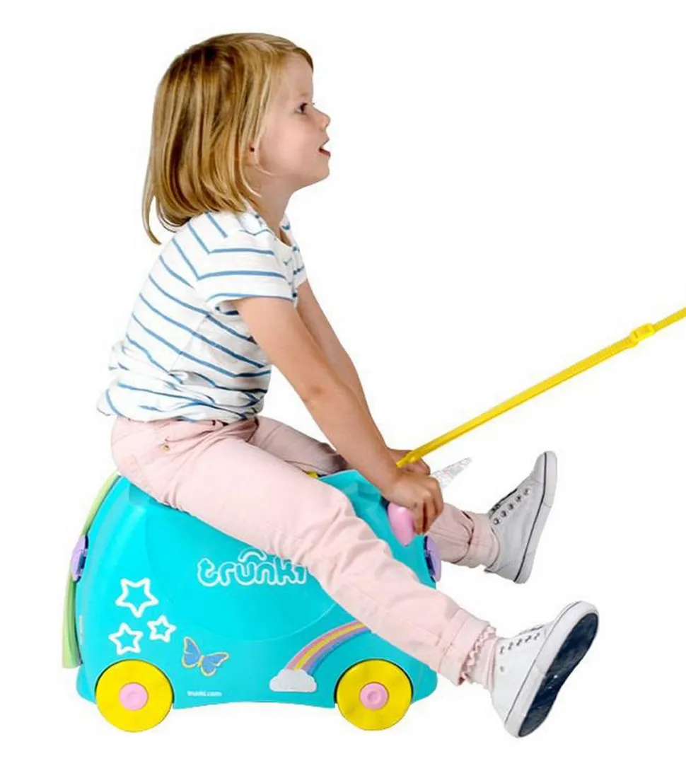 Valigia per bambini cavalcabile Trunki Una the Unicorn