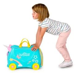 Valigia per bambini cavalcabile Trunki Una the Unicorn