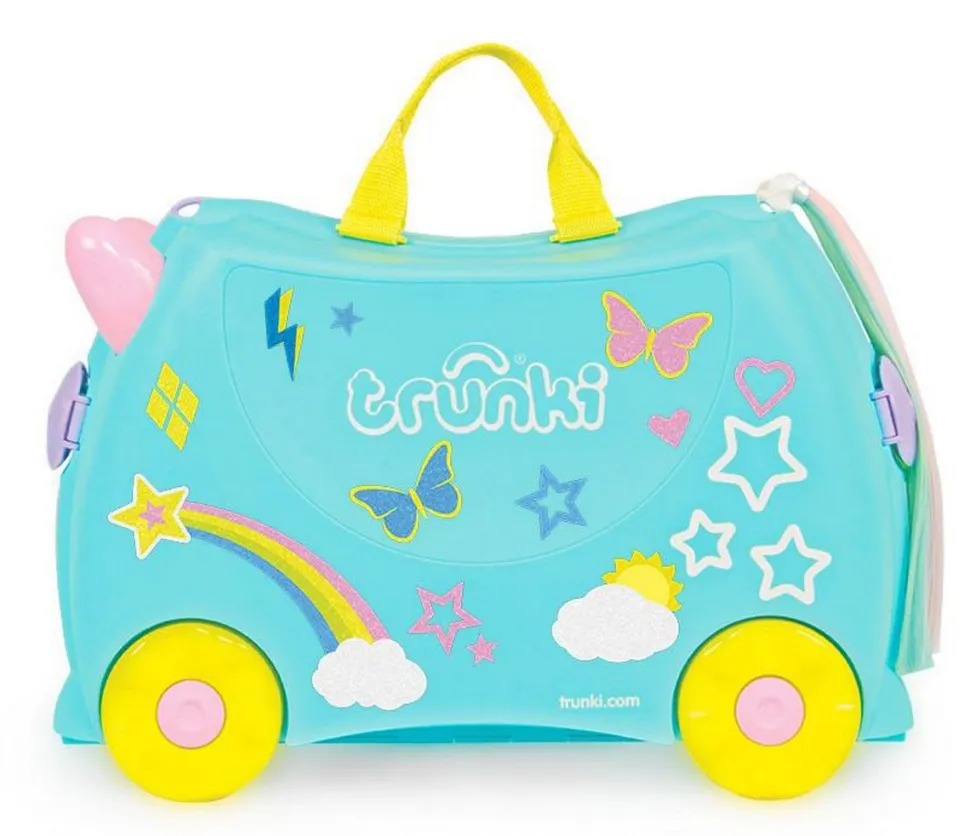 Valigia per bambini cavalcabile Trunki Una the Unicorn